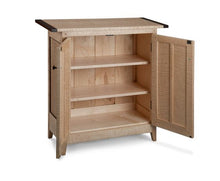 Tiger Maple Side Cabinet
