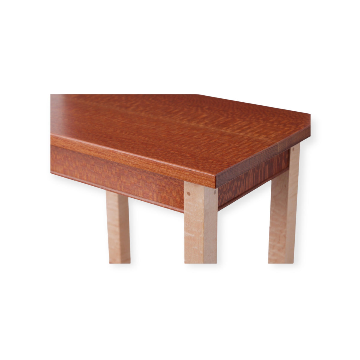 Leopard Wood and Tiger Maple Table
