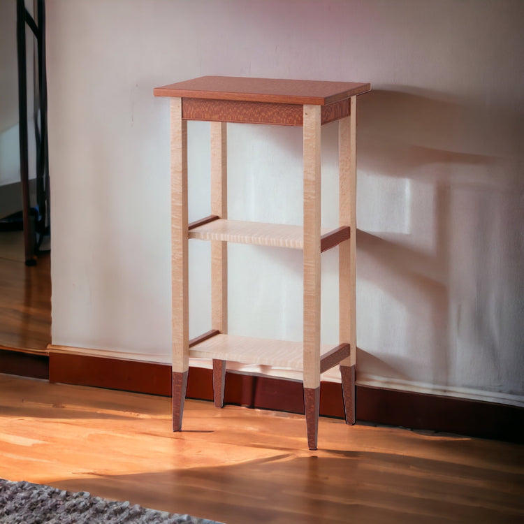 Leopard Wood and Tiger Maple Table