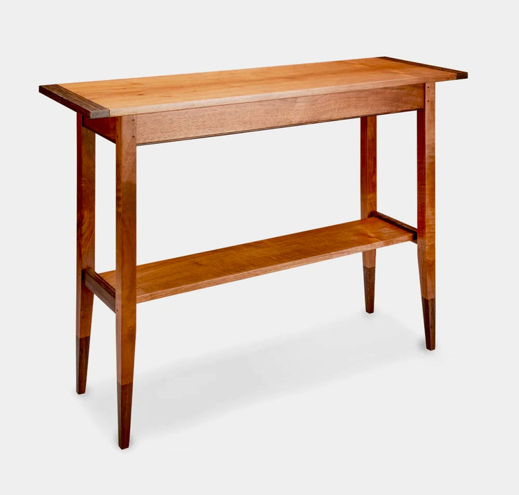 Wenge and Walnut Console Table