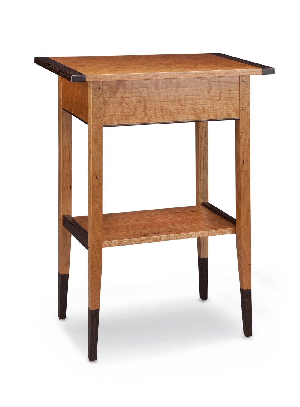 Cherry or Walnut Two-Drawer Hall Table