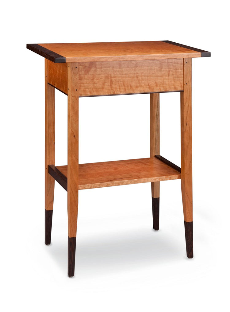 Cherry or Walnut Two-Drawer Hall Table