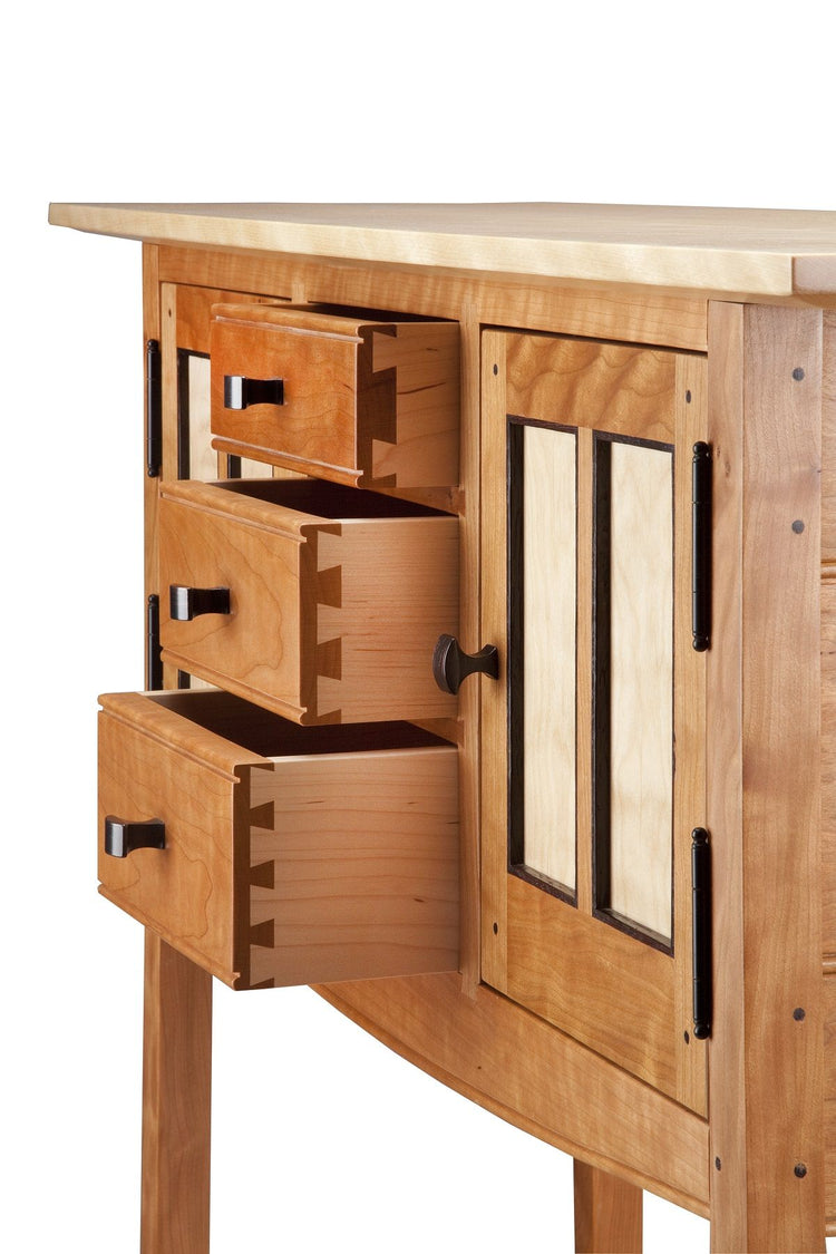 Cherry & Flame Birch Foyer Sideboard