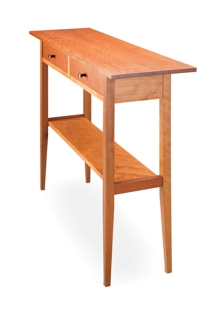 Leopard Wood Hall Table