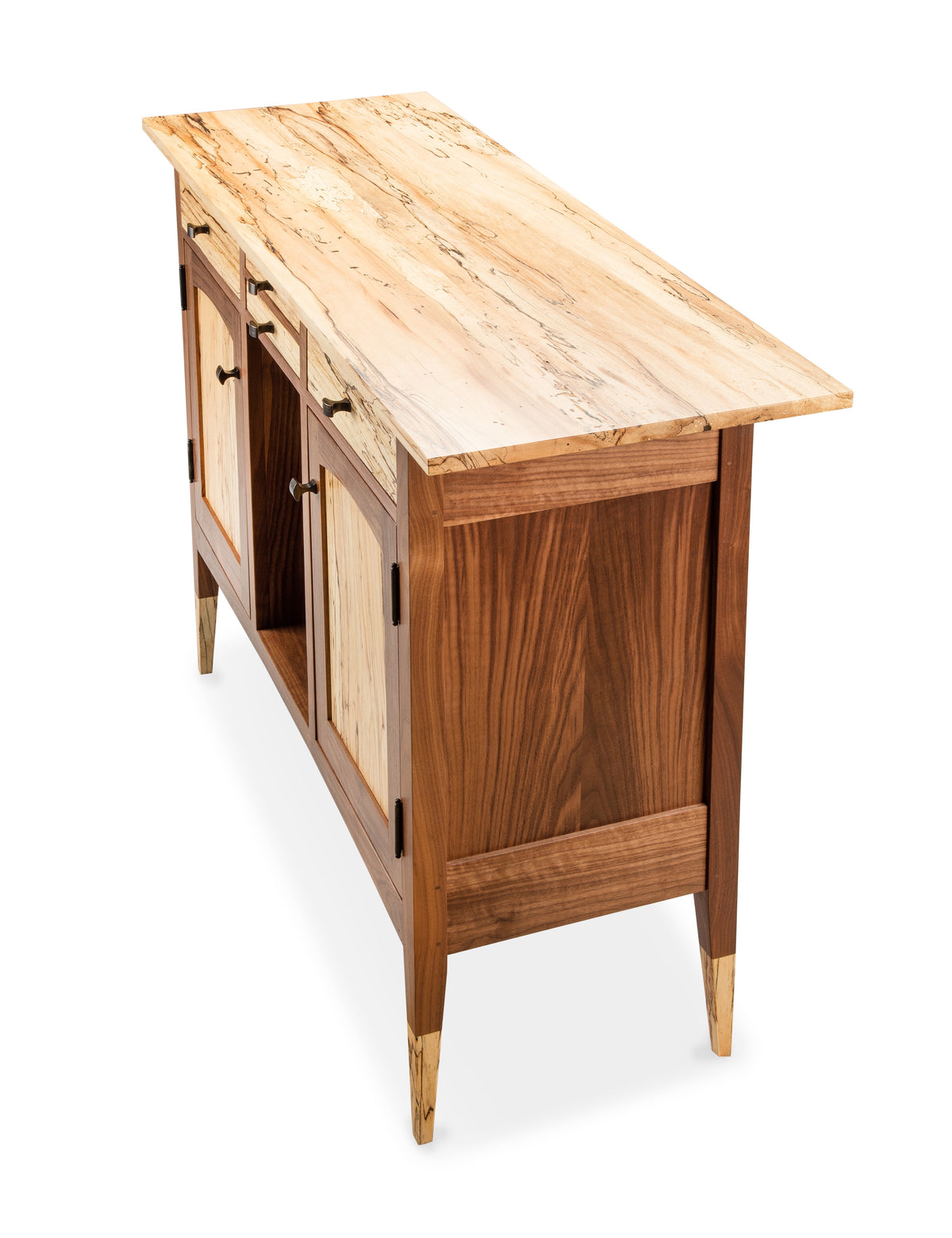 Spalted Console Cabinet