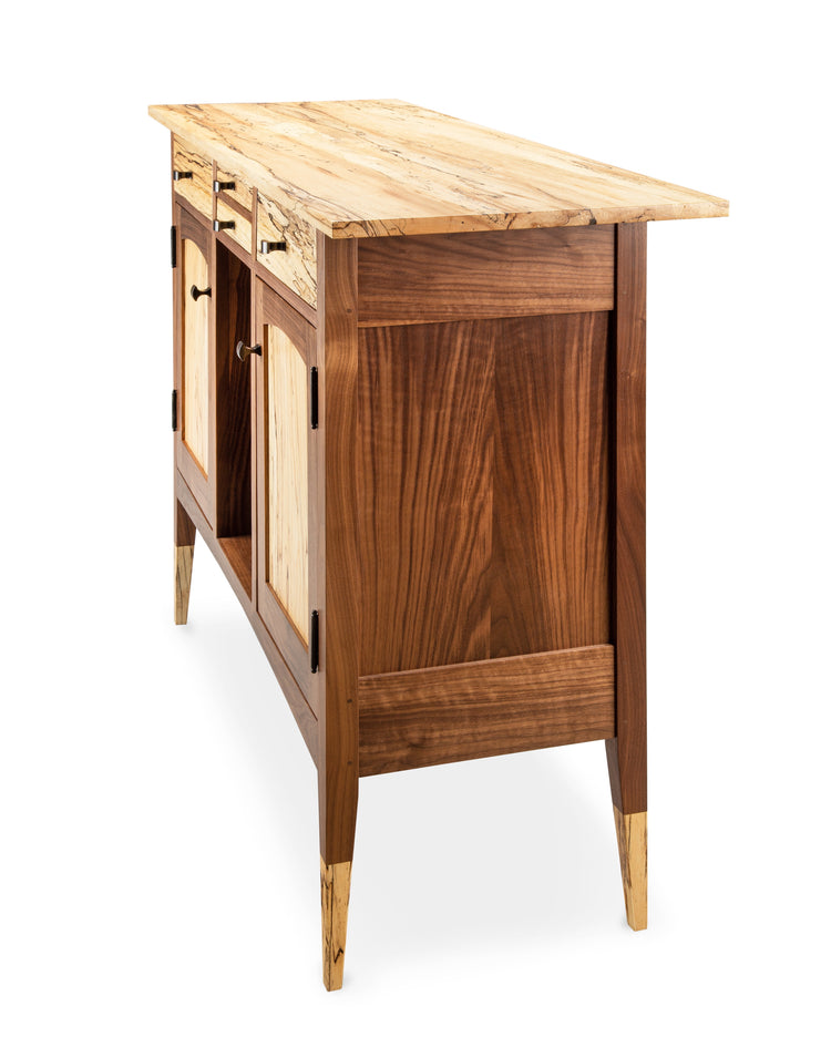 Spalted Console Cabinet