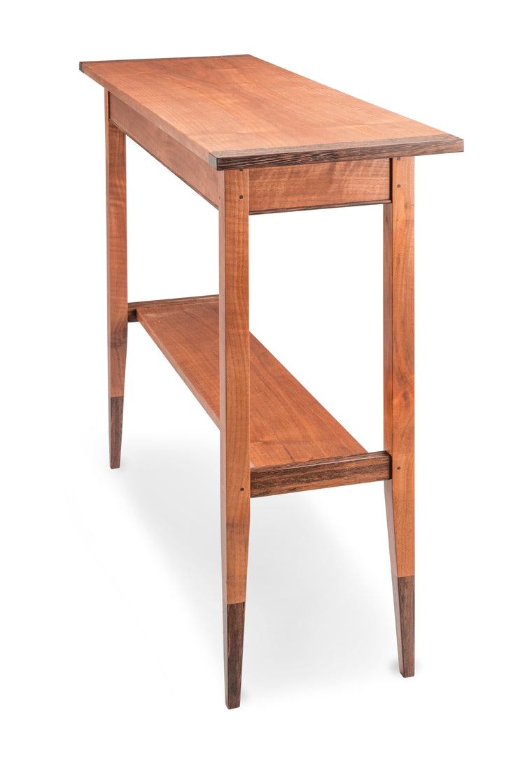 Wenge and Walnut Console Table