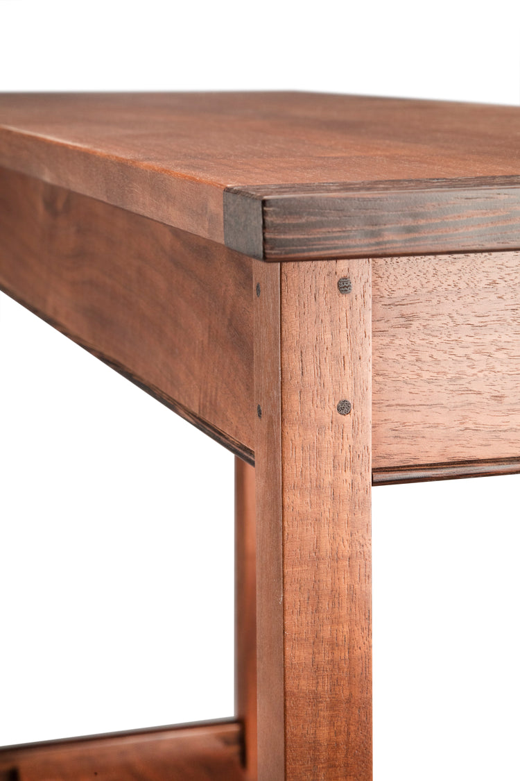 Wenge and Walnut Console Table