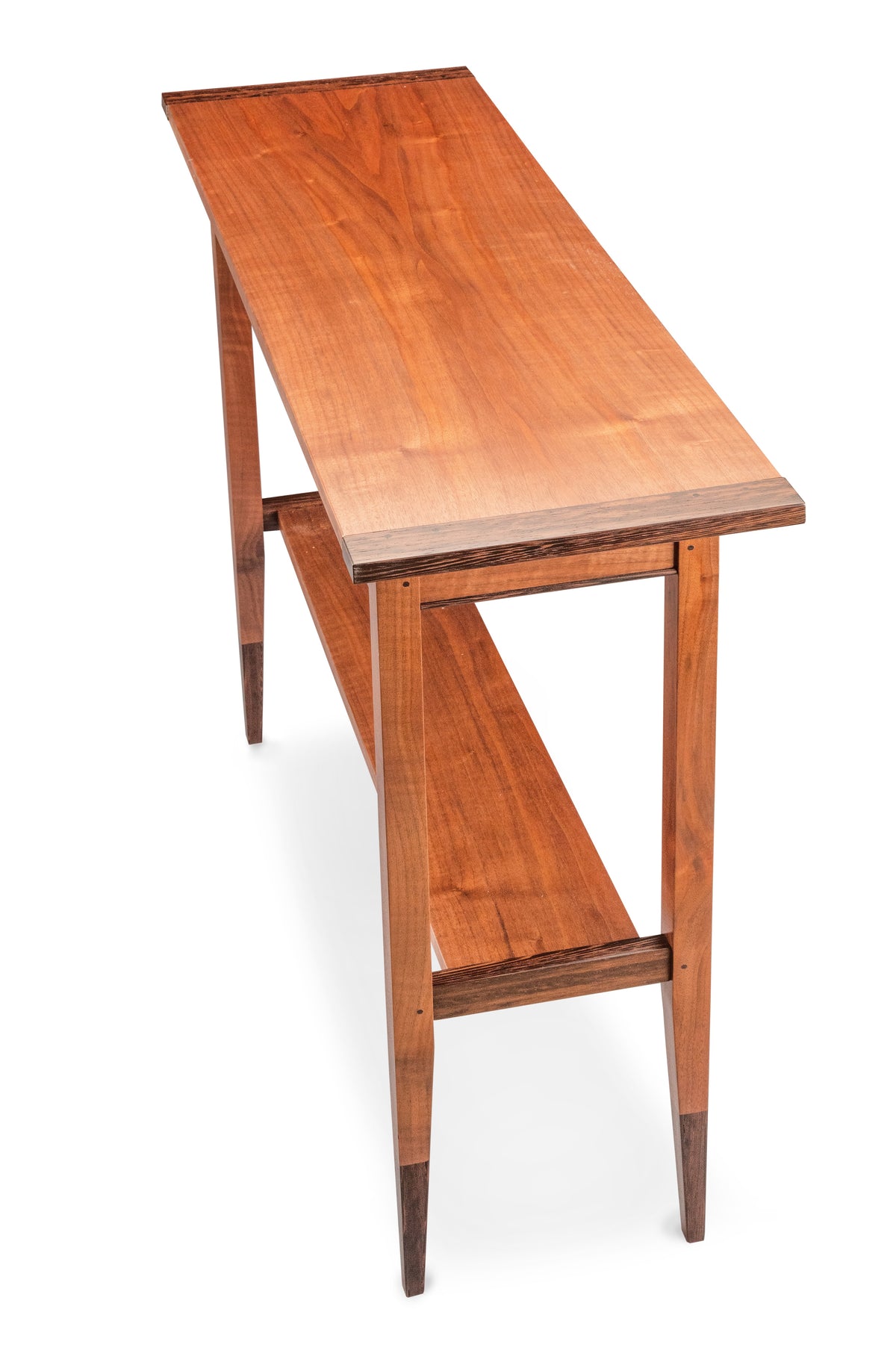 Wenge and Walnut Console Table